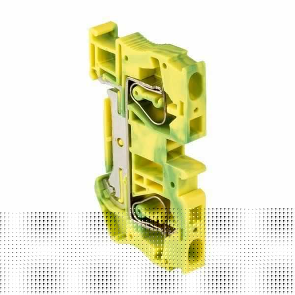 Колодка клеммная JXB-ST-6 земля пружинная PROxima EKF plc-jxb-st-6-pen