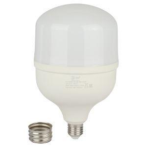 Лампа светодиодная высокомощная STD LED POWER T140-85W-4000-E27/E40 85Вт T140 колокол 4000К нейтр. бел. E27/E40 (переходник в компл.) 6800лм Эра Б0032087