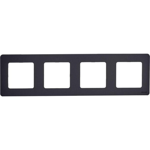 Рамка 4-м Inspiria антрацит Leg 673963