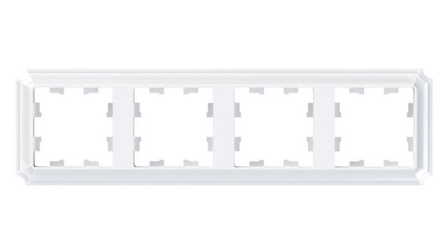 Рамка 4-пост. AtlasDesign Antique универс. бел. SE ATN100104