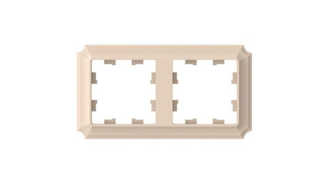 Рамка 2-пост. AtlasDesign Antique универс. песочн. SE ATN101202