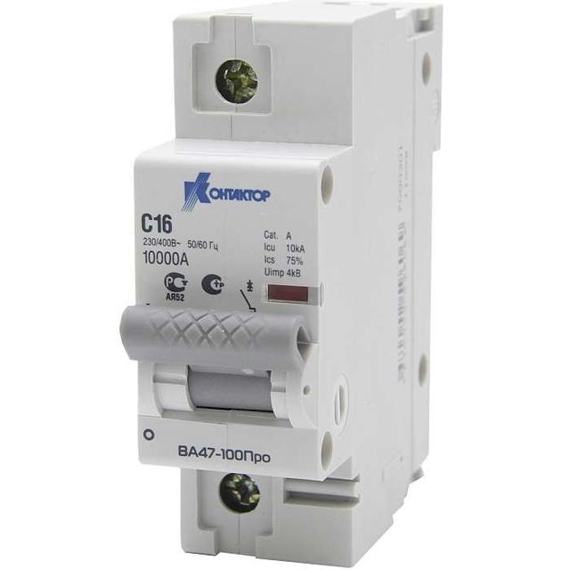 Выключатель автоматический модульный 1п C 32А 10кА ВА47-100Про Контактор 7000304