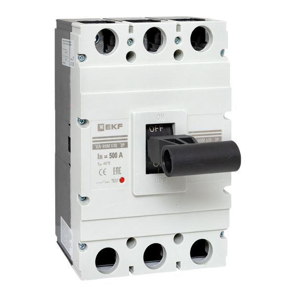 Выключатель автоматический 3п 630/500А 50кА ВА-99М PROxima EKF mccb99-630-500m