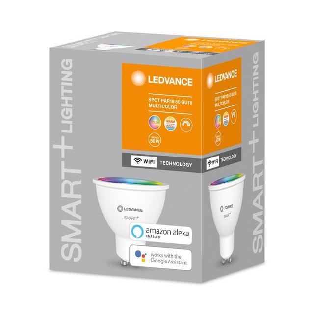Лампа светодиодная SMART+ WiFi SPOT GU10 Multicolour 32 45град. 5Вт/2700-6500К GU10 LEDVANCE 4058075485693